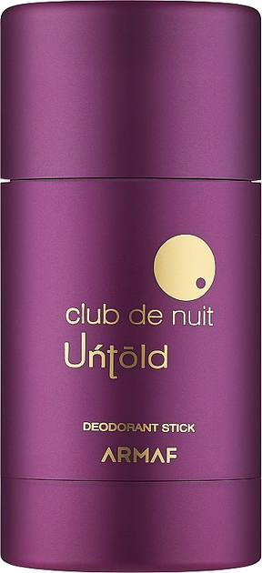 Dezodorant w sztyfcie Armaf Club de Nuit Untold Deostick 75 g (6294015167931) - obraz 2