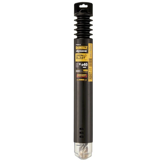 Бур DeWALT "SDS-MAX ,XLR", 4 крайки, 40x450x570 мм (DT60845) - Фото 2 Бур DeWALT "SDS-MAX ,XLR", 4 крайки, 40x450x570 мм (DT60845) - изображение 2