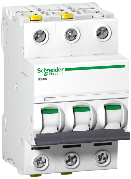 Wyłącznik automatyczny Schneider Electric IC60N, 3P, C, 10kA, 16 A (3606480079658) - obraz 1