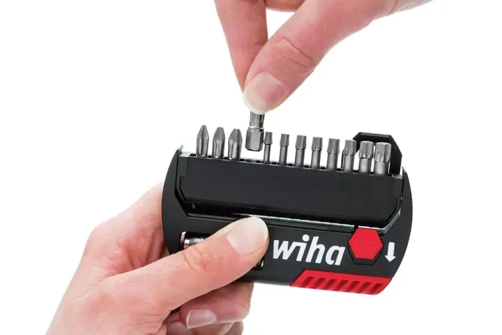 Набор с битами Wiha Standard FlipSelector, 13 пр.в блістері,C 6.3,1.4 ",CrV (W39056) - изображение 2