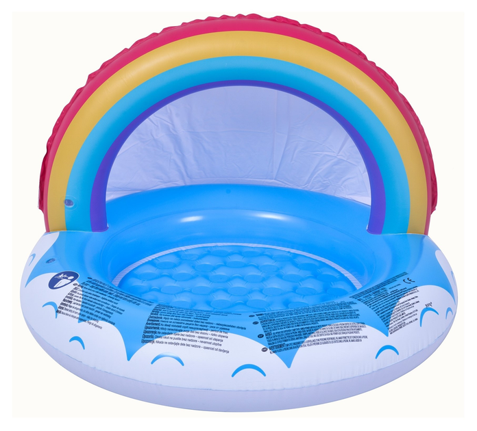 Mini basenik pompowany dla najmłodszych SunClub Tęcza (6920388662079) - obraz 2