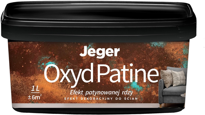 Декоративна штукатурка Jeger Oxyd Patine 1 л (5904804903336) - зображення 1