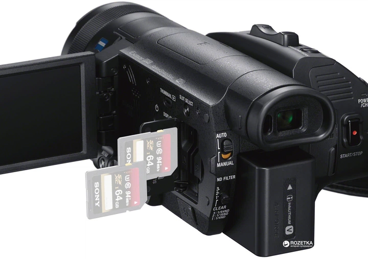Видеокамера Sony Handycam FDR-AX700 Black (FDRAX700B.CEE