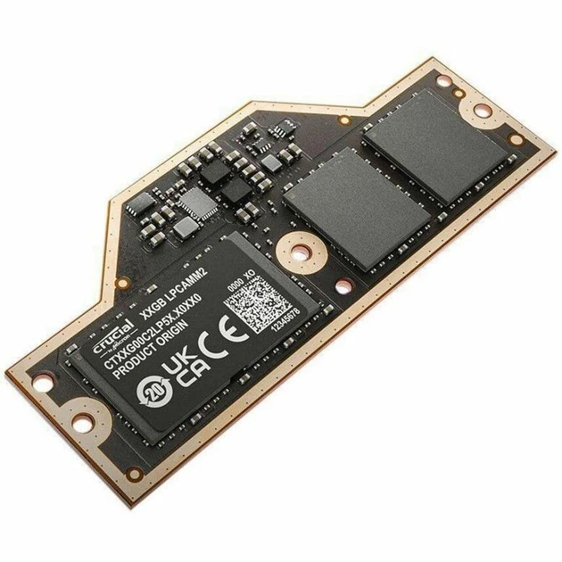 Crucial 64GB LPCAMM2 LPDDR5X-7500 memory - Фото 2 Crucial 64GB LPCAMM2 LPDDR5X-7500 memory - изображение 2