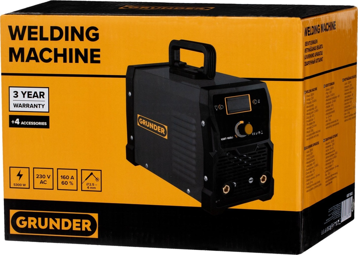 Spawarka Grunder MMA 5300 W (IGBT-160LI) - obraz 9