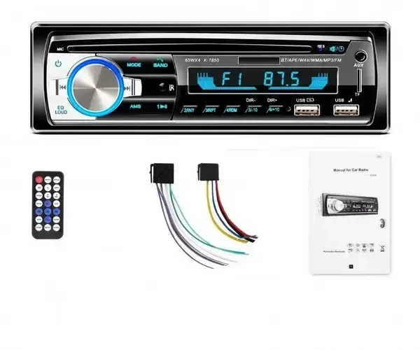 Автомагнитол 1 din JSD-520BT +AUX +Радио +Bluetooth - Фото 6 Автомагнитол 1 din JSD-520BT +AUX +Радио +Bluetooth - изображение 6