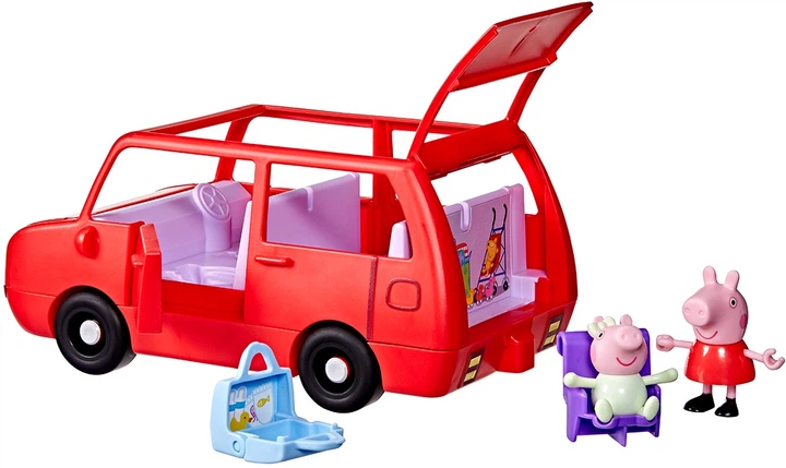 Zestaw do zabawy Peppa Figurines Duży rodzinny samochód Peppy (5010996308030) - obraz 2