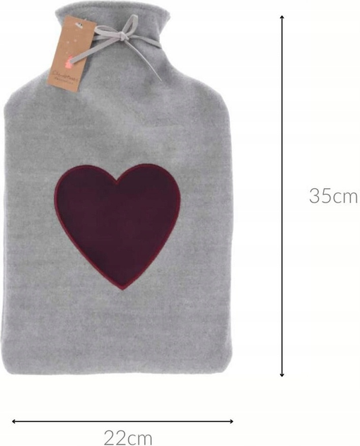 Чохол для грілки Home & Styling Collection з трикотажу 35 см Сірий (5902973444575) - зображення 2