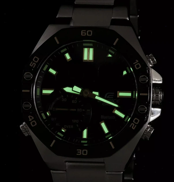 Мужские часы Casio EDIFICE Bluetooth ECB-10DB-1A9EF - изображение 5