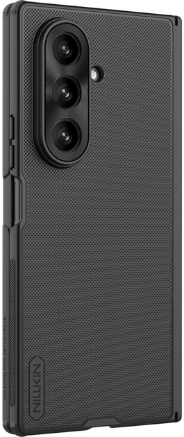 Etui Nillkin Super Frosted Shield Fold Magnetic do Samsung Galaxy Flip 7 Black (6902048298729) - obraz 3