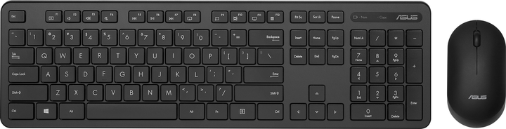 Zestaw bezprzewodowy ASUS CW100 Black (90XB0700-BKM0V0) - obraz 1