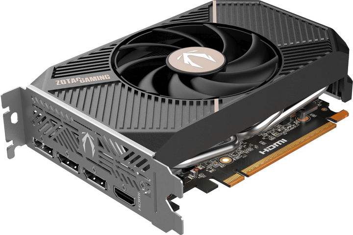 Karta graficzna Zotac PCI-Ex GeForce RTX 5050 GAMING SOLO 8GB GDDR6 (128bit) (2572/20000) (HDMI, 3 x DisplayPort) (ZT-B50500G-10L) - obraz 3