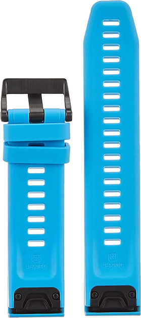 Pasek Garmin QuickFit Silicone Band 22mm Cyan Blue (753759204310) - obraz 2