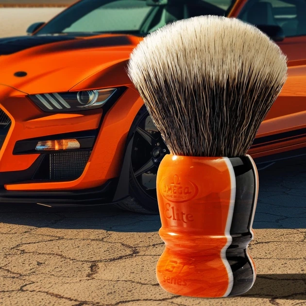 Помазок для гоління Omega Elite Fiber Shaving Brush – GT Series MB1919 - Фото 2 Помазок для гоління Omega Elite Fiber Shaving Brush – GT Series MB1919 - изображение 2