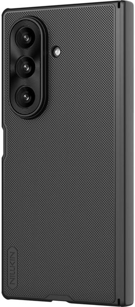 Etui Nillkin Super Frosted Shield Fold do Samsung Galaxy Flip 7 Black (6902048298712) - obraz 2