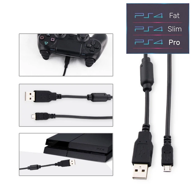 Sony PlayStation USBアダプタ CUH-1005B Зарядний кабель передачі даних DOBE 1.8м USB/micro USB для