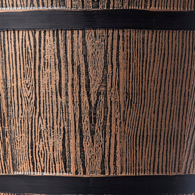Zestaw donic ogrodowych Kadax Ciemno-brązowy 30+40 cm 2 szt (5903699474105) - obraz 3