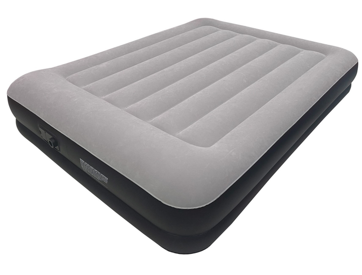 Materac dmuchany z pompką elektryczną duży Avenli 191 x 99 x 36 cm (6942377612810) - obraz 1