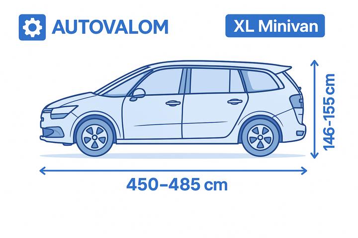 Чохол-тент для автомобіля Autovalom XL Minivan (CC2507) - изображение 2