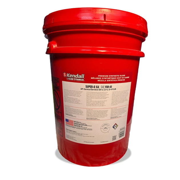 Моторна олива для важкої техніки Kendall SUPER D XA 15W40, 18,92 л (1077882) - зображення 2