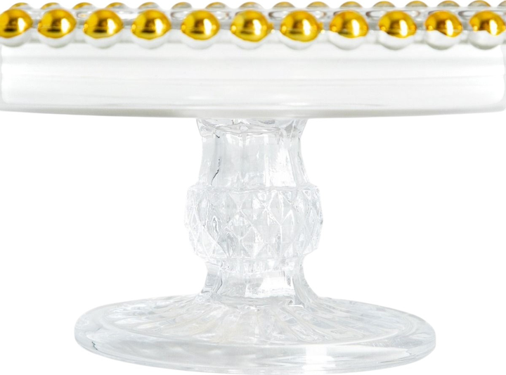 Patera HOMLA Golden Balls na nóżce 26 x 9 cm (5906496746086) - obraz 2