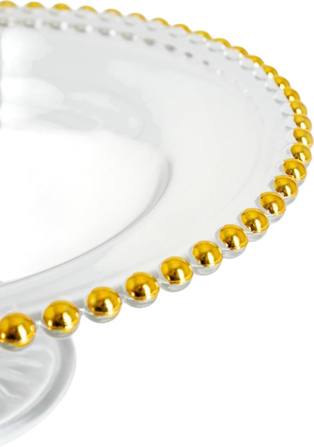 Patera HOMLA Golden Balls na nóżce 26 x 9 cm (5906496746086) - obraz 3