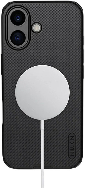Etui Nillkin Super Frosted Shield Pro Magnetic do Apple iPhone 17 Czarny (6902048303706) - obraz 4