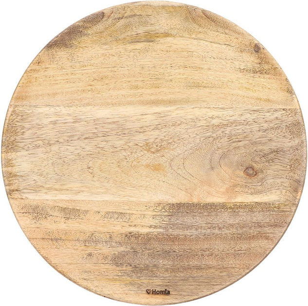 Patera na nóżce HOMLA Sjal Mango M z drewna mango 33 x 7 cm (5904183831152) - obraz 3