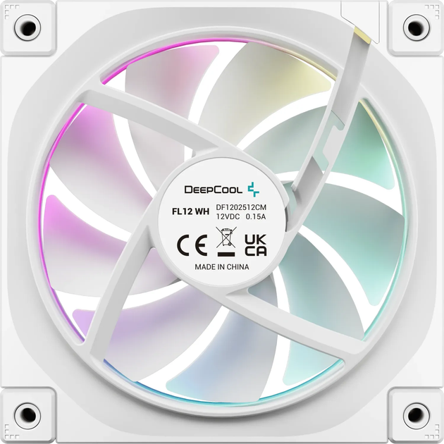 Zestaw wentylatorów Deepcool FL12 3 IN 1 White (R-FL12-WHAPN3-G) - obraz 5