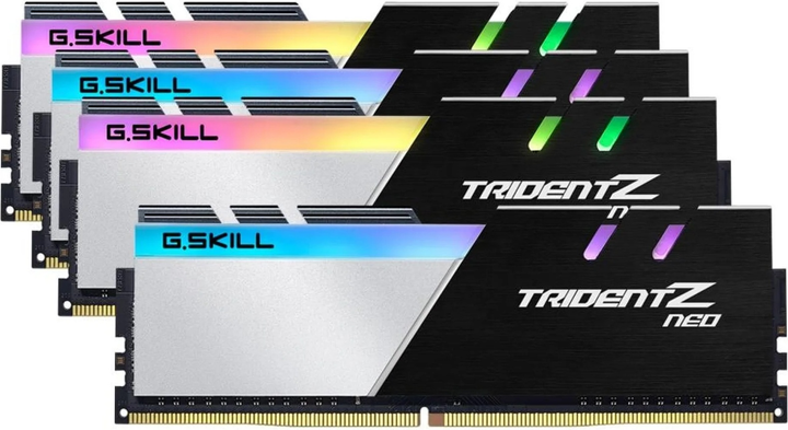 Оперативна пам'ять G.Skill DDR4-3600 32768MB PC4-28800 (Kit of 4x8192) Trident Z Neo (F4-3600C18Q-32GTZN) - зображення 1