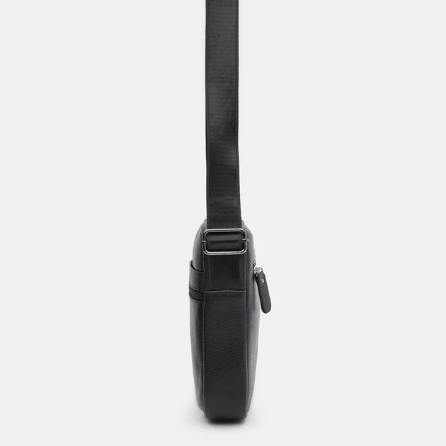 Сумка планшет через плечо мужская из натуральной кожи Laras K10266-3bl Черная (ROZ6501087099) - Фото 4 Сумка планшет через плечо мужская из натуральной кожи Laras K10266-3bl Черная (ROZ6501087099) - изображение 4