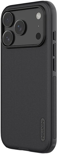 Etui Nillkin Super Frosted Shield Pro Magnetic do Apple iPhone 17 Pro Max Czarny (6902048303768) - obraz 1