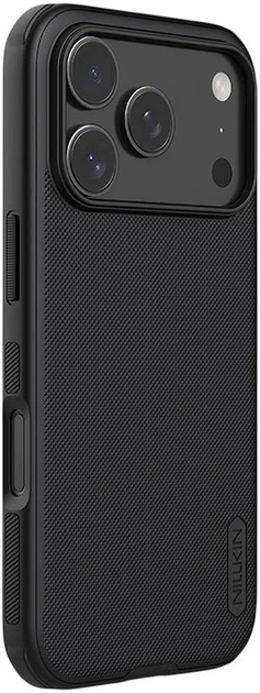 Etui Nillkin Super Frosted Shield Pro Magnetic do Apple iPhone 17 Pro Max Czarny (6902048303768) - obraz 2
