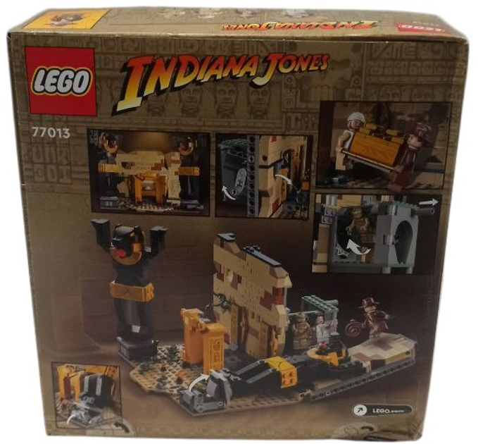 Конструктор LEGO Indiana Jones Втеча із загубленої гробниці 600 деталей (77013) (955555912017660) - Уцінка - зображення 2