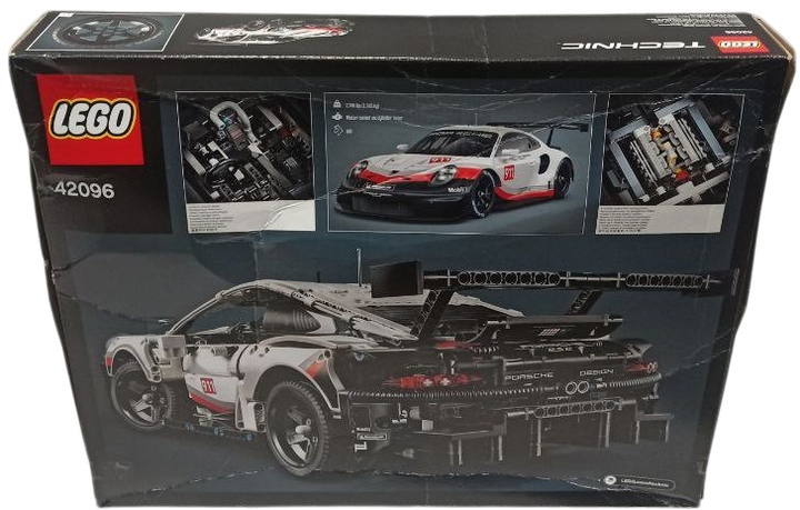 Конструктор LEGO TECHNIC Porsche 911 RSR 1580 деталей (42096) (955555912017629) - Уцінка - зображення 3