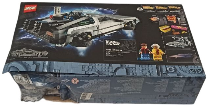 Zestaw klockow LEGO Creator Expert Wehikul czasu z Powrotu do przyszlosci 1872 elementy (10300) (955555909374165) - Outlet - obraz 2