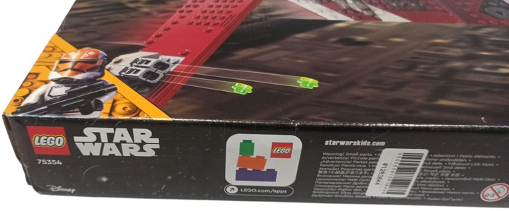 Конструктор LEGO Star Wars Канонерка гвардії Корусанта 1083 елементи (75354) (955555912838446) - Уцінка - зображення 4