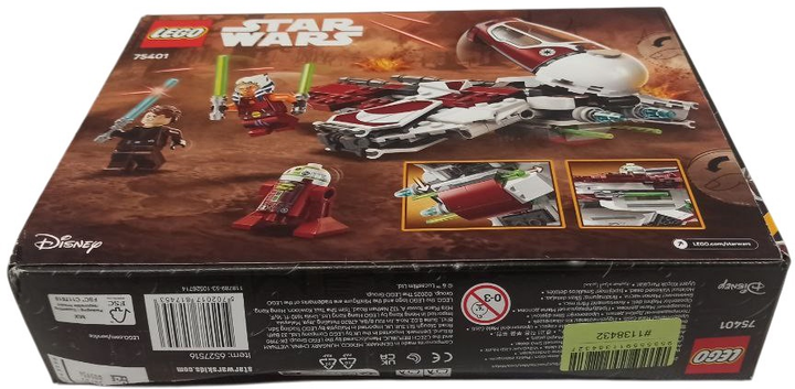 Конструктор LEGO Star Wars Джедайський перехоплювач Асоки 290 елементів (75401) (955555911384327) - Уцінка - зображення 4