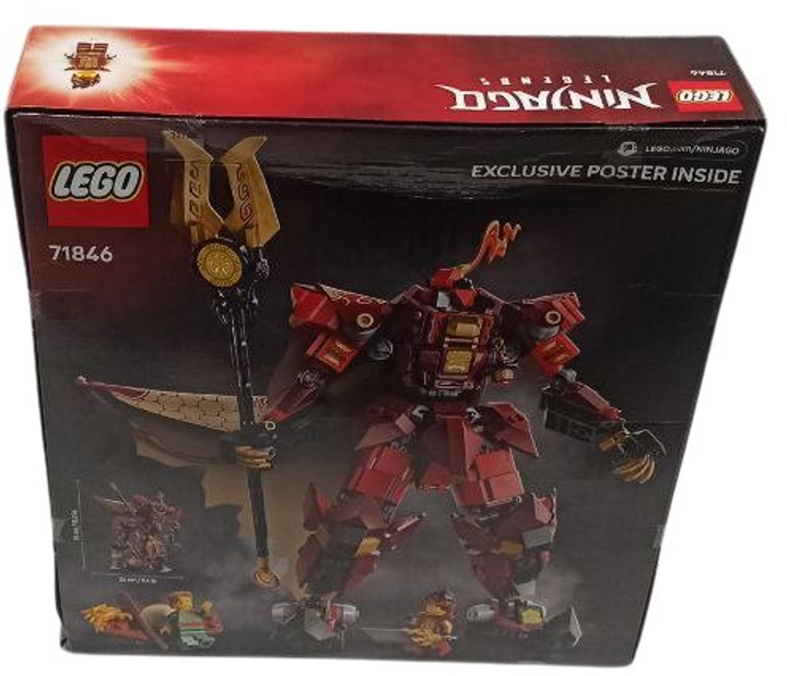 Конструктор LEGO Ninjago Legends Бойовий робот вогняного лицаря 996 елементів (71846) (955555912017587) - Уцінка - зображення 2