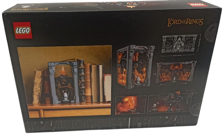 Zestaw klockow LEGO Icons Wladca pierscieni: Book nook z Balrogiem, 1201 el. 10367 (5702017815909) (955555912213376) - Outlet - obraz 3