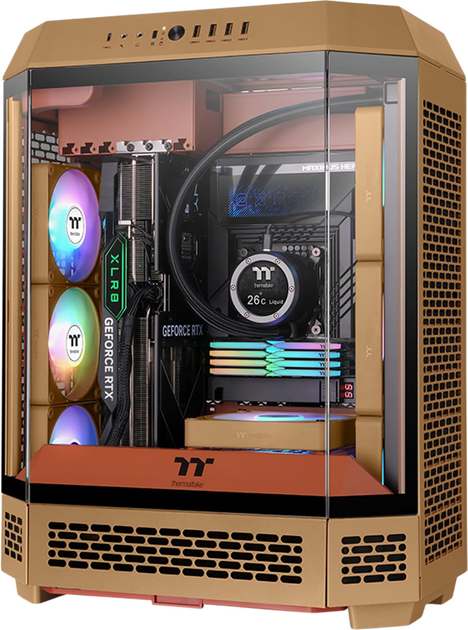Zestaw wentylatorów Thermaltake CT120 EX ARGB Sync (3-Fan Pack) Gravel Sand (CL-F216-PL12GS-A) - obraz 6