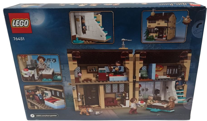 Zestaw klockow LEGO Harry Potter Privet Drive: Wizyta ciotki Marge 639 elementow (76451) (955555912885231) - Outlet - obraz 4