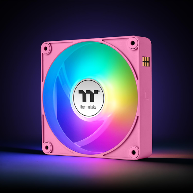 Zestaw wentylatorów Thermaltake CT120 EX ARGB Sync (3-Fan Pack) Pink (CL-F219-PL12PK-A) - obraz 5