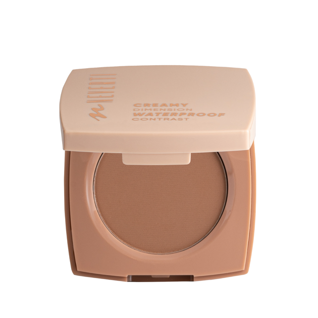 Контуринг для лица кремовый Neverti Creamy Dimension Waterproof Contrast Contour (NP204), 003 Mocha Светло-коричневый - изображение 3