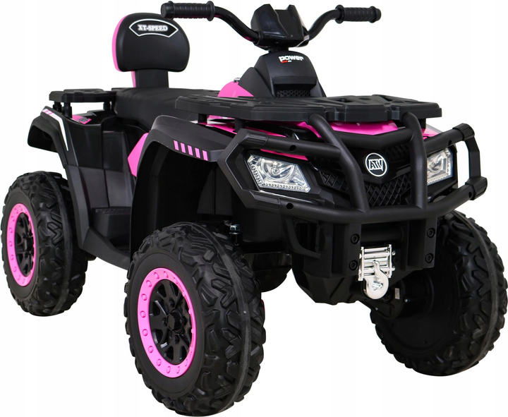 Quad elektryczny dla dzieci XT-Speed Różowy (5903864954944) - obraz 2