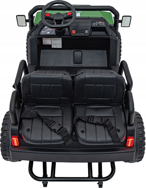 Buggy elektryczny dla dzieci Ramiz Champion 4-osobowy Zielony (5903864983272) - obraz 4