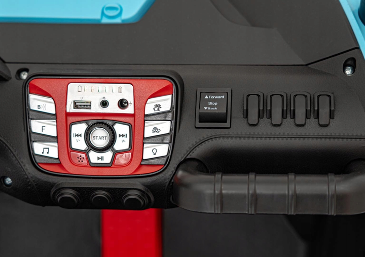 Buggy elektryczny dla dzieci Ramiz Faster Niebieski (5903864943726) - obraz 5