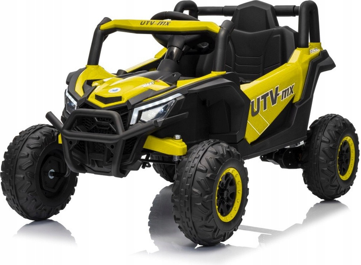 Електричний баггі для дітей Madman UTV-MX Жовтий (5903864984989) - зображення 1