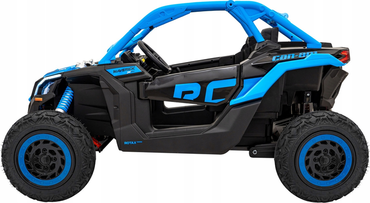 Buggy elektryczny dla dzieci Ramiz Maverick Turbo RR Strong Niebieski (5903864983708) - obraz 3