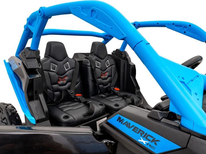 Buggy elektryczny dla dzieci Ramiz Maverick Turbo RR Strong Niebieski (5903864983708) - obraz 5